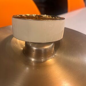 J. Crew Cream and Gold bracelet